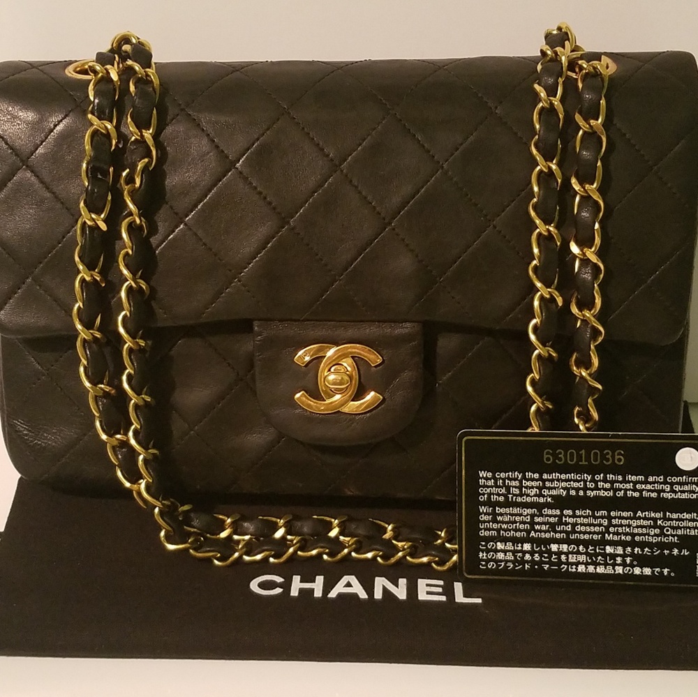 100% Authentic Chanel & LV card holder